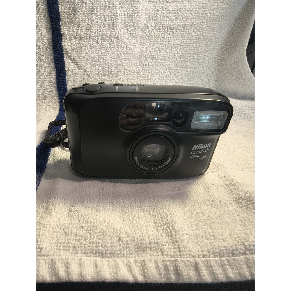 Vintage Nikon One Touch Zoom AF 35mm Film Camera Bundle Tested